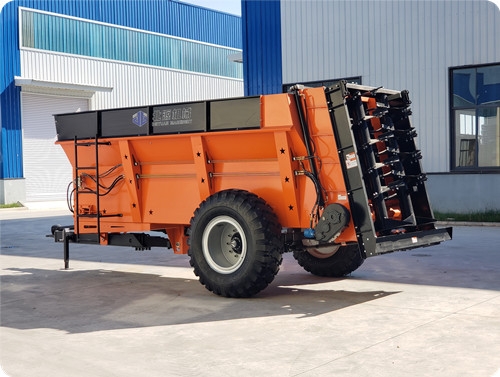 陕西大型禽畜粪污还田设备撒粪车